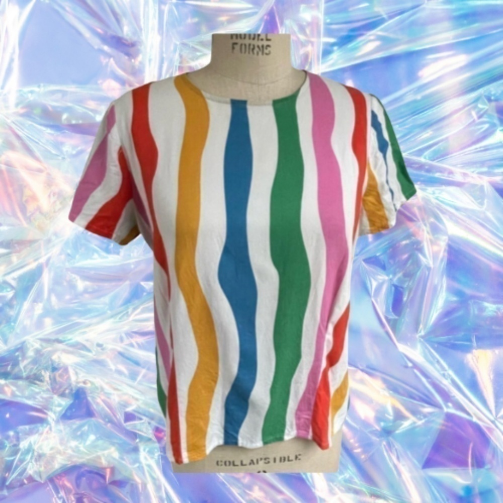 NOOWORKS rainbow shirt